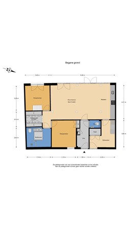 Floorplan - Oeverwalhof 25, 1349 JE Almere